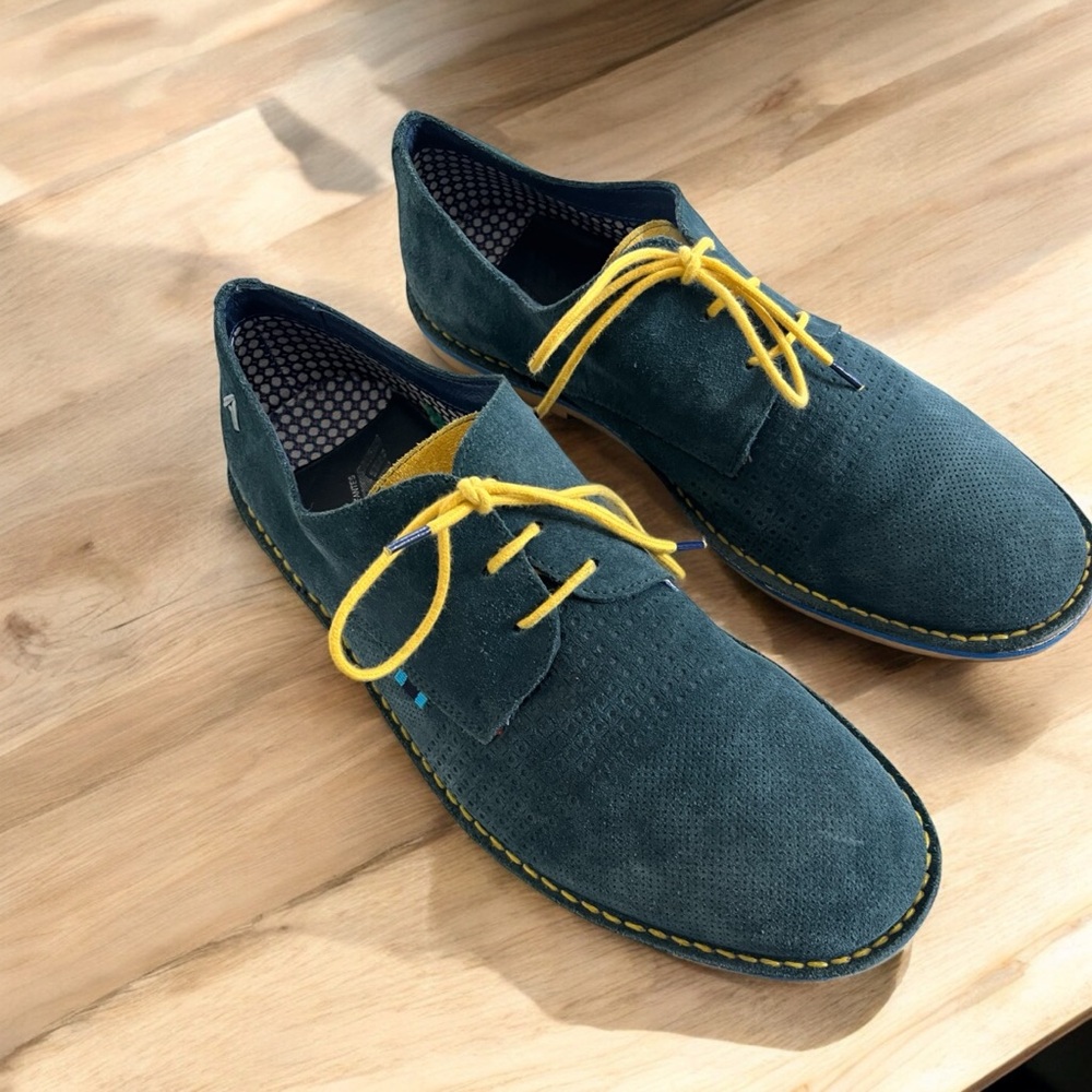 Angel Infantes Casual Suede Oxfords Size 9 (43)